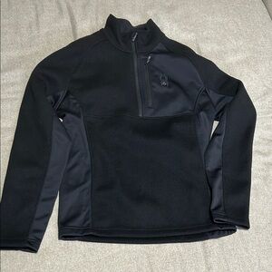 Spyder Charcoal Quarter-Zip Pullover